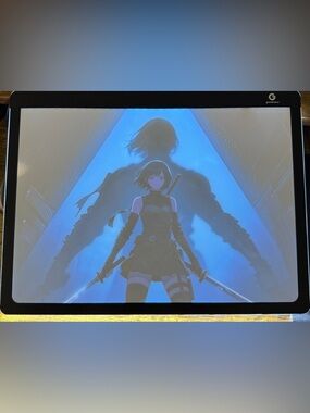Goodmore Anime Illuminating Glass Mousepad with Hidden Design New